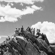 On the mountain