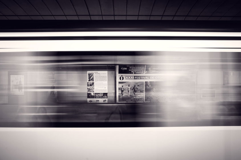 A train